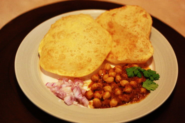 5. Chole Bhature